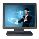 industrial 10 inch 12 / 15/ 17 inch True flat Screen Capacitive Touch Screen Monitor
