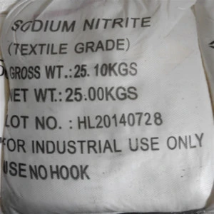 Industrial salt, sodium nitrite as cement antifreeze used