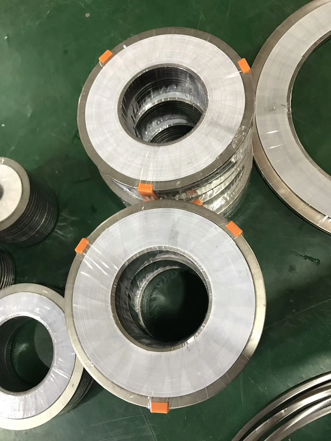 Industrial seal metallic spiral wound gasket carbon steel gasket