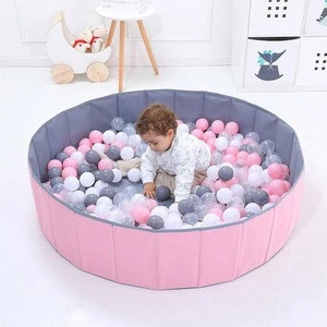 Infant Children Play Game Tents Pits Foldable Ocean Ball Pool Without Ball Playpen Toy Washable Folding Fence Kids Birthday Gift