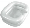 Inflatable Hair Washing Basin Portable Shampoo Handicap Hair Tray Bed Rest White