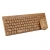 Import Innovative Product Bamboo Electronic USB Bamboo Wooden Laptop Keyboard from China