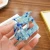 Import Ins style Mixed color square acetate korean plastic hair claw clip from China