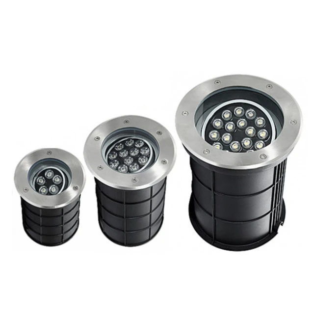 IP65 Waterproof Underground Light 3W 6W 9W 12W 18W 24W 36W Angle Adjustable LED Inground Light
