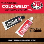 J-B Weld 8281 Professional Size Steel Reinforced Epoxy Twin Pack-10 oz