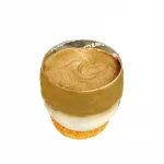 Japan green tea powder made from strongly roasted green tea leaves
