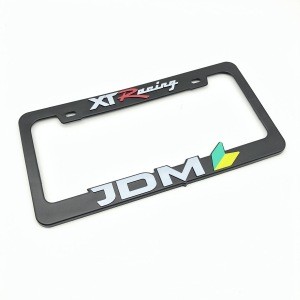 JDM License Plate Frame License Tag Cover Number License Plate For Universal