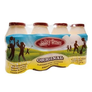 Jelley Brown Healthy Tasty Probiotics Yogurt Drink with Fresh Apple Juice