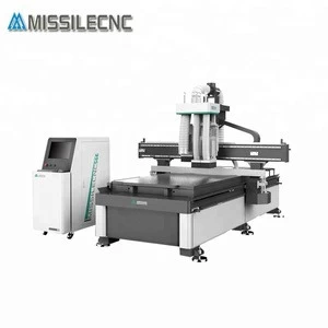 Jinan MISSILECNC multi-spindles boring head 3d wood carving cnc router