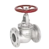 JIS standard F7301 marine valves DN15-65 through shut-off valve flange end 5K bronze globe valves