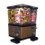 Import Jstory Vending 4 Head Gumball Vending Machine with Metal Stand Gold Black from South Korea