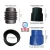 Import KeFaLong 60*170 rubber hose silicone tube used for laundry equipment parts from China