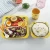 Import Kid dinnerware bamboo fiber  cutlery with 5 pcs Set , cartoon dinner plate fork cup flatware sets from China