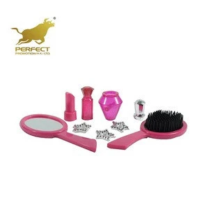 kids plastic beauty hair salon fashion girl play set battery operated hair dryer toy