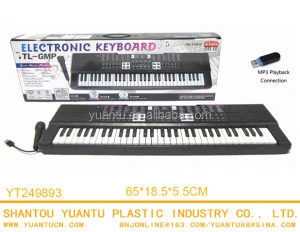 Kids Preschool Musical instrument 61 keys electronic piano organ keyboard MP3 function