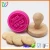 Kids silicone biscuit stamp with wooden handle