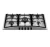 Import kitchen cooking gas stove lpg gas device stainless steel 5 burners from China