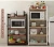 Import Kitchen Living Room Light Duty Home Free Metal Racking Floor Storage Shelves from China