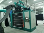 Knitted fabrics Fully Automatic PLC control vertical type sueding machine of textile finishing machine