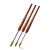 Import Kolinsky nail art brush pen customized real mahogany crystal Nail brush Red wood mink carving gel pen from China
