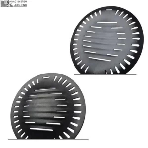 Korean BBQ Grill Equipment Stainless Steel Mesh Round Cast Iron Grate Grill Pans