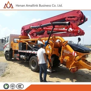 Large Bearing Capacity for Series Truck Mounted Concrete Pump Cubic Meters Concrete Pump Truck