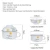Large Capacity Cute Design Cartoon Ramen Ceramic Noodle Soup Bowl with Handle and Bowl Lid Spoon