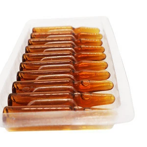 large PET clear Ampoule tray for 2ml, 3ml,5ml, 10ml / Vial plastic packing tray medical disposable