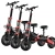 Import Large Power adult  Two Wheel Electric Scooters  with Seat from China