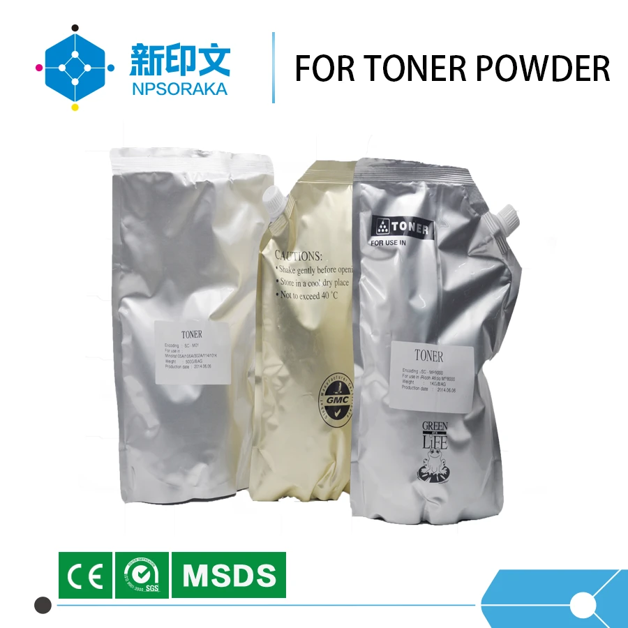 Laser Printer Refill Toner Powder Compatible Bulk Toner Powder for HP Color Toner Powder Refill