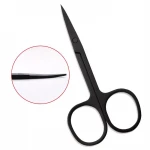 Makeup Scissors, Stainless Steel Cosmetic Eyebrow Scissors, Rose Gold Scissors