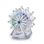 Import latest design Ferris Wheel custom Charms Beads pendant 925 sterling silver seed beads necklace from China