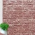 latest hot selling Waterproof  wallpaper self adhesive 3D vintage home wall paper sticker