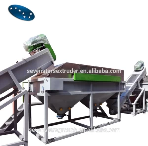 LDPE PP PE plastic film recycling washing dewatering dry machine for plastic recycling plant