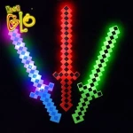 LED Light Up Toy Kids Favor Gift Light Saber LED Pixel Sword