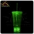 Import LED Plastic Double Walled Tumbler with Straw Light Up Double Wall Plastic Glass For Barware and Party Favor Flashing Plastic PP Cups from China
