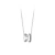 Import Lerca wholesale 2024 fashion design S925 sterling silver White shell letter H pendant necklace for female from China