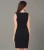 Import Lifu Women Knee Length Career Dress Round Neck Sleeveless Office Dresses Women from China