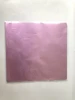 Light purple wholesale aluminum foil wrapping paper for chocolate 10*10 cm