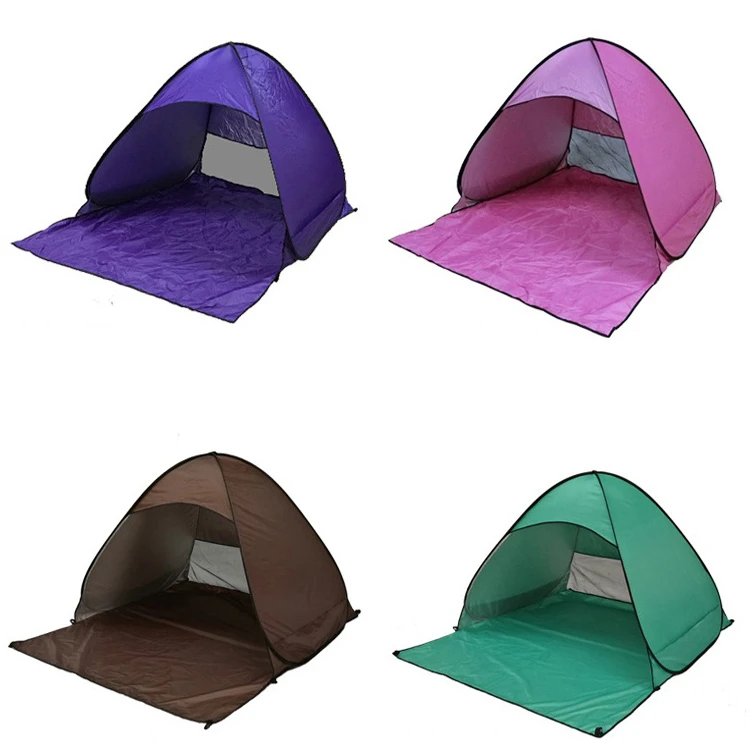 Lightweight Outdoors UV-resistant Portable Sunshade Pop Up Cabana Beach Tent