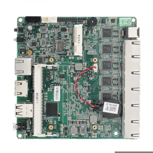linux thin client mini pc motherboard J1800/J1900 processor 6*I211AT lan port support pfsense firewall router server