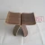 Import living room Modern designer wood ottoman Butterfly stool from China