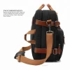 Lokass Waterproof Convertible Custom Tote Backpack Fit 17.3 Inch Laptop Messenger Bag Briefcase