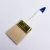 Import long bristle and Filament Paint brush with blue &amp; white fresh plastic handle from China