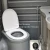 Import Long Life Anti-Impact Detachable HDPE Bathroom Wc Toilet from China