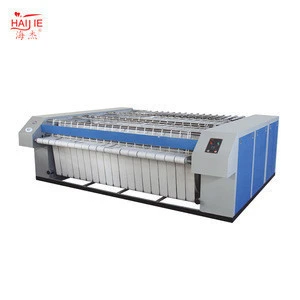 Long life industrial automatic cloth ironing press machine with stainless steel roller