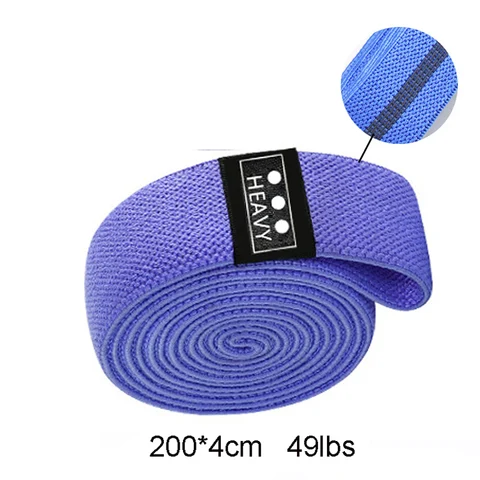 Buy Long Resistance Loop Band Set Unisex Fitness Yoga Elastic Bands Hip ...
