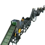Low Cost Waste plastic recycling machine for PE Stretch Film