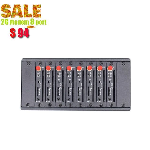 Low Price at GSM Modem Multi SIM 8 port SMS Gateway Can Send and Receive SMS Modem&#x27;s Product