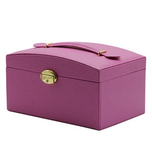 Low price Layered with gold buckle jewelry box